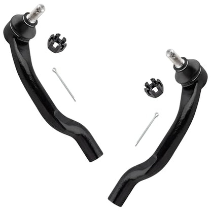 ES800459 ES800460 EV800461 Front Inner & Outer Tie Rod Ends Left & Right for Honda Accord 2008 2009 2010 2011 2012, Pack of 4