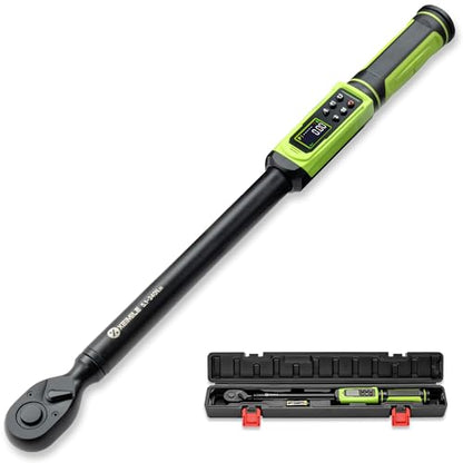 Digital Torque Wrench 1/2"Drive-3.8-250.8Ft.Lb for Car Truck Wheels - size: 1/2" 3.8-250.8Ft.Lb