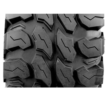 RUNIX ATV UTV Radial Tires, RUNIX PeakCrawler, 26X9R12 Front, 26X11R12 Rear, Set of 4, Radial Tire, All Terrain, 6PR, Tubeless, 26X9-12, 26X11-12 - size: 26X9R12 & 26X11R12