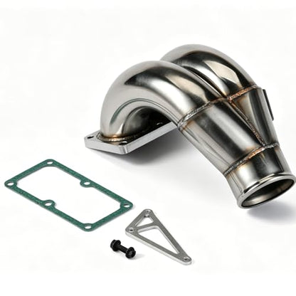 Stainless Steel Exhaust Pipes for 2007-2018 Dodge Ram 2500 3500 6.7L 3.5" Cummins Diesel - size: for 2007-2018 Ram 2500 3500