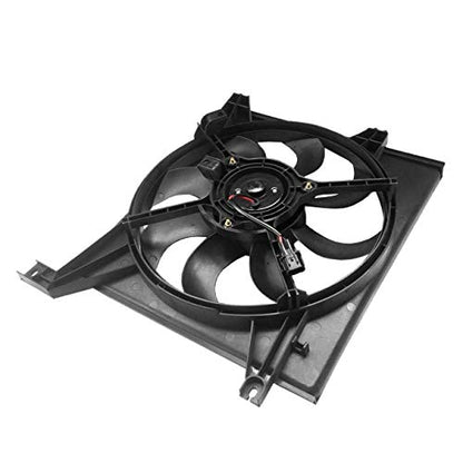 PartsFlow Radiator Cooling Fan Assembly for 2004-2009 Kia Spectra for 2005-2009 Kia Spectra5 621-378