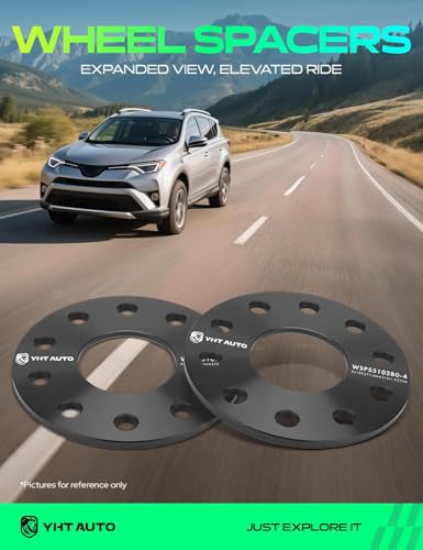 YHTAUTO 5x130 Wheel Spacers 7 mm for Audi, Porsche, Volkswagen - size: 7 MM Thickness, style: 4 PCS