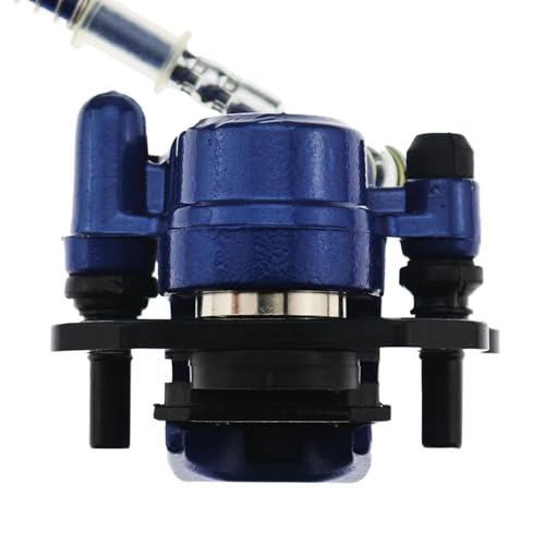 PRO BAT Rear Brake Master Cylinder Caliper + Brake Pad Assembly - color: Blue