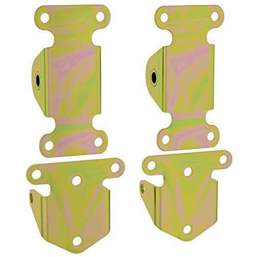 SBC/BBC Frame and Motor Mount Kit - Chevy V8 Solid Steel Frame Mounts Motor Mounts for SBC 283 327 350 400 Small & Big Block Chevy Engines Off Road Racing