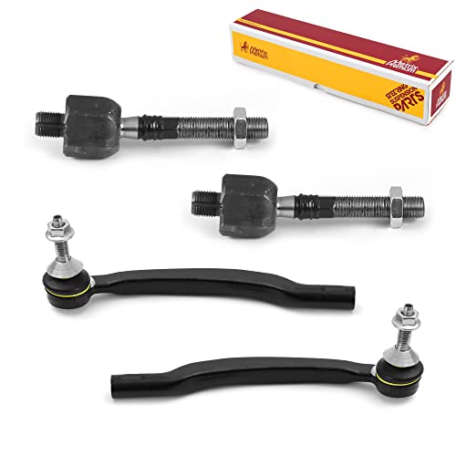 Metrix Premium Chassis Parts Inner & Outer Tie Rod End Kit Fits Volvo XC90 - size: 98046MT
