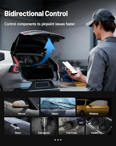 TOPDON TopScan Pro Bidirectional OBD2 Scanner Bluetooth for iOS & Android