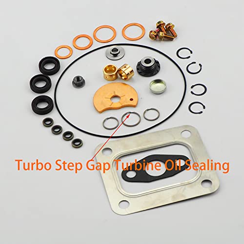 HE400VG HE451VE Turbo Repair Upgraded Rebuild kit Compatible With Holset for 2882111RX 2882111NX Cummins Various ISX ISX15 QSX 2841220 3773561 3781362 3768194 CM570 CM870 CM871E TurboCharger