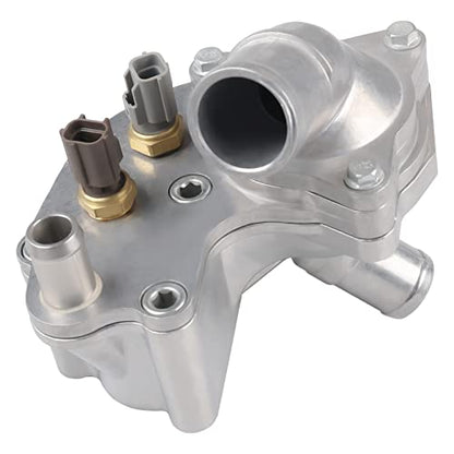 Aluminum Coolant Thermostat Housing Compatible with 1997-2001 Ford Explorer - size: 902204