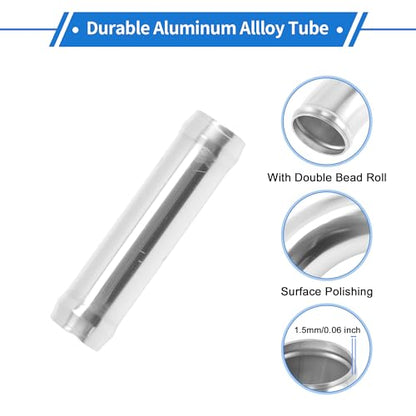 0.75" OD 0° 6063 Aluminum Alloy Tube Intercooler Pipe 3" Length - size: 0.75"OD 3"Length
