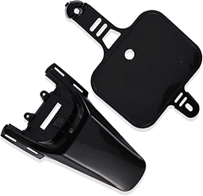 RedCap Body Fender Kit for Compatible with XR50 CRF50 SDG SSR Pit Dirt Motor Trail Bike Black with Bolt Work Fairing Plastic 50cc 70cc 90cc 110cc Pit Dirt Bike 7 piece (Black)