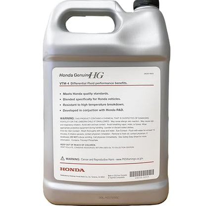 Honda Genuine VTM-4 Differential Fluid – 1 Gallon Bottle
