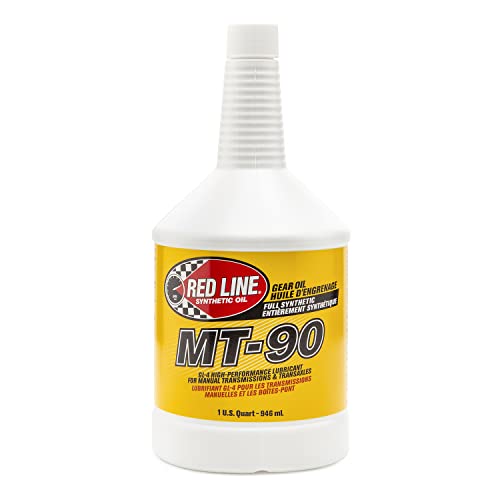 Red Line 50304 MT-90 75W-90 GL-4 Manual Transmission and Transaxle Lubricant (MTL)- 1 Quart - size: Quart