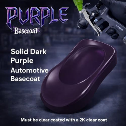 LiME LiNE Automotive Basecoat Paint (1 Pint) (Dark Purple) - color: Dark Purple
