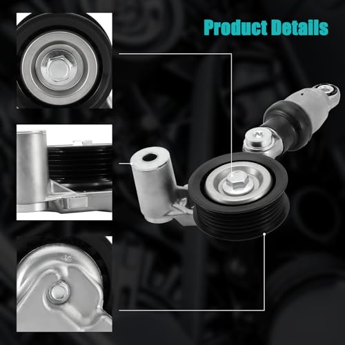 AULINK 12686272 Drive Belt Tensioner Assembly Fit For Chevy C7 Corvette 6.2 - size: 12686272