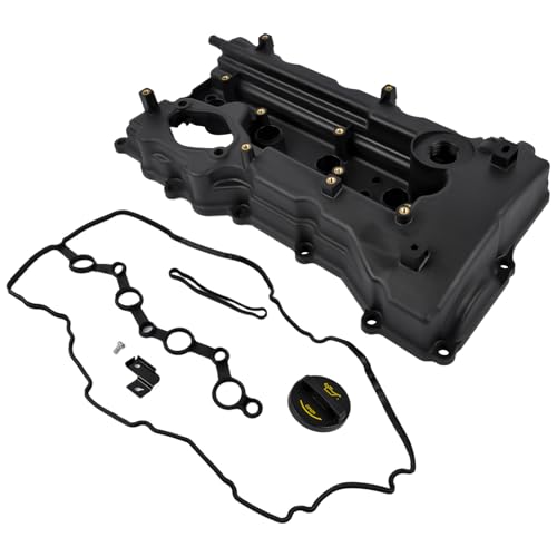 Engine Valve Cover w/Gasket and Cap Replacement for Sonata Santa Fe Sport