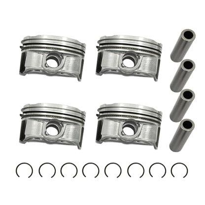 Engine Piston & Piston Snap Rings Kit Fits for Buick Chevrolet GMC Pontiac Saturn 2.4L S224-3959 GA9034 88mm Bore