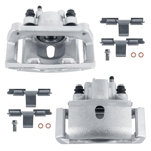 18B4836 18B4837 Rear Disc Brake Calipers Compatible with 2002-2010 Ram 1500 - size: Rear 18B4836+18B4837