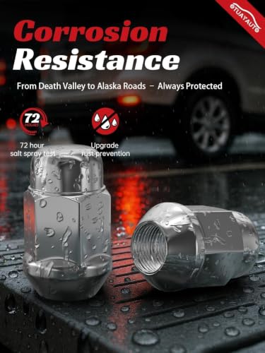 OTUAYAUTO M12x1.25 Lug Nuts, Replacement for Nissan Rogue Altima Maxima - color: Silver, size: M12x1.25
