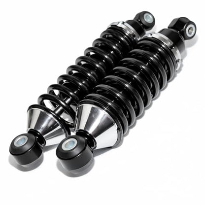 Rear Street Rod Coil Over Shock SET Black Coated Springs (Spring Rate:180) - size: Spring Rate:180