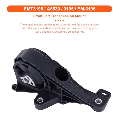Engine Motor Mount Set & Trans Mount,Replaces A5530 A5676 A5713 A5675 - size: Srx 3.6L/3.0L Awd 10-16