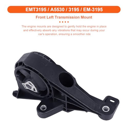 Engine Motor Mount Set & Trans Mount,Replaces A5530 A5676 A5713 A5675 - size: Srx 3.6L/3.0L Awd 10-16