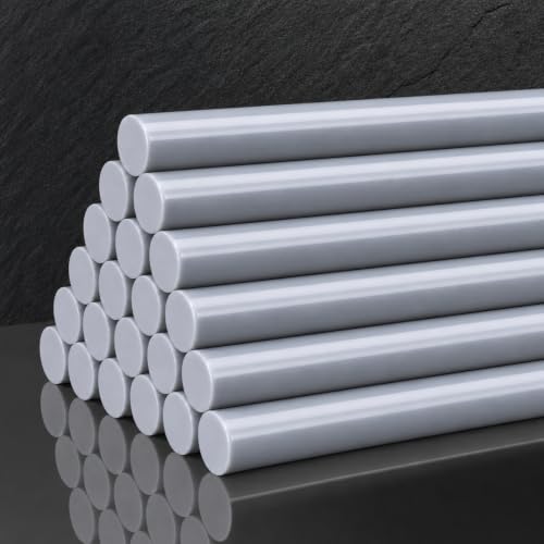 CroBlissful 20 Pcs PDR Glue Sticks Hot Melt for Dent Repair,Gray - color: Gray
