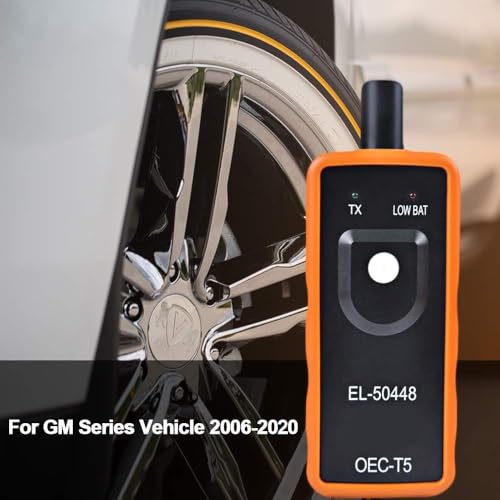 Greyghost TPMS Relearn Tool for GM, EL-50448 Orange TPMS Reset Tool Tire Sensor Tire Pressure Monitor System Activation Tool, OEC-T5 for GM Series Vehicles 2006-2021