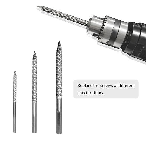 Tire Repair Patch Tools Complete Kit - 42mm Steel Buffing Wheel, HSS Drill Bits (3/4.5/6mm), Utility Knife & Wax Marker for Tire Grinding, Polishing and Plug Installation(HT-M07)