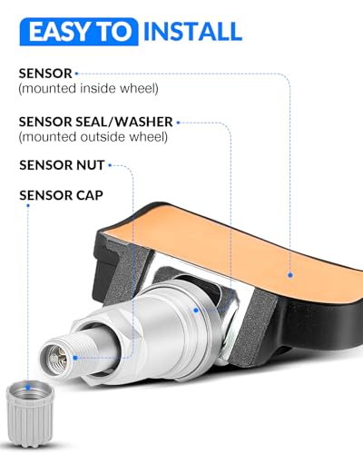 13598771 Pre-Programed TPMS Sensor for:-Cadillac Escalade 07-20 - size: 13598771(4)