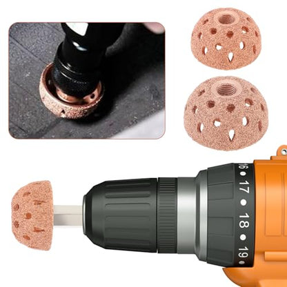 Windance Tire Repair Patch Tools,Tire Buffing Wheels 42mm 55mm for Cars Trucks Motorcycles Bicycles Electric Bicycles with Tire Patch Roller, Scraping Cutter, Tire Grinding Polishing Accessories Kit