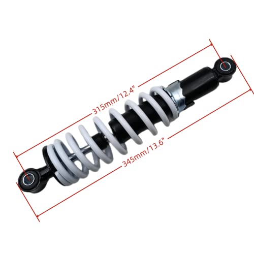 white 315mm Shock Absorber Rear Suspension For 90cc 110cc125cc 150cc Dirt Bike Motorcycle ATV Motor Scooter
