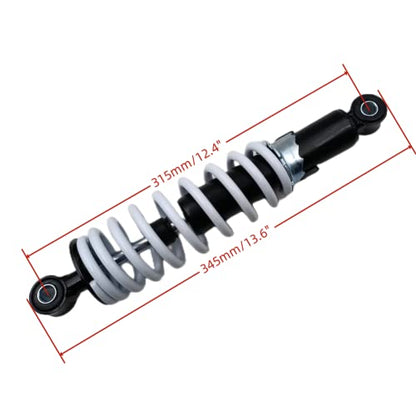 white 315mm Shock Absorber Rear Suspension For 90cc 110cc125cc 150cc Dirt Bike Motorcycle ATV Motor Scooter