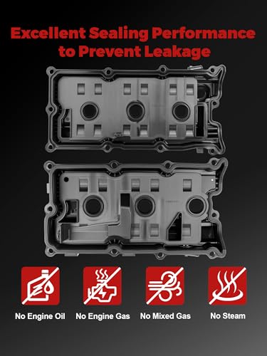 Engine Valve Cover V6 4.0L Fits for 2005-2012 Pathfinder 2005-2019 Frontier - size: 13264-EA200