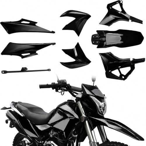 Plastics Fairing Kit for Hawk 250 (All Years) - color: black