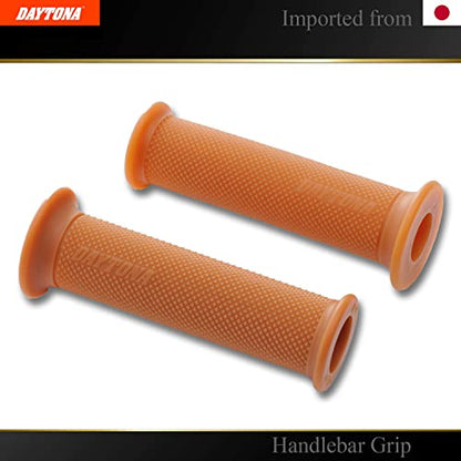 DAYTONA Universal 7/8" Motorcycle Handlebar Grips for Premium Comfort Rides (Standard) (Gum) - color: Gum