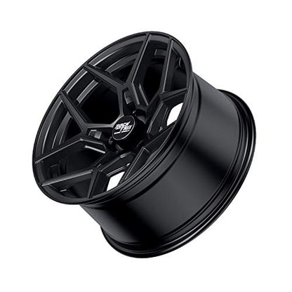 RockTrix RT105 20x9 Off-Road Wheels compatible with Toyota Tundra 2007-2021, Matte Black 5x150 Rims +12mm Offset for 33-35 Inch Tire Clearance, Fits Sequoia, Land Cruiser, And Fits Lexus LX570 - color: Matte Black, size: 20x9 +12mm offset