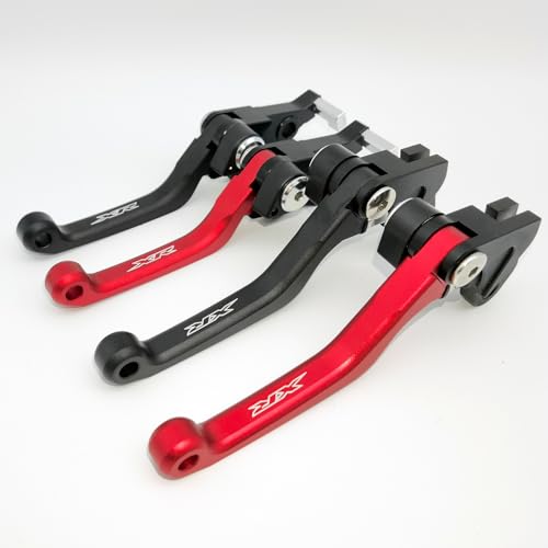 Dirt Bike Brake Clutch Levers Adjustable Replacement for Honda XR150L 2023-2024 Red Black (Blue) - color: Blue