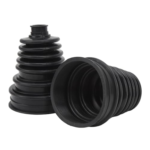 2pcs Universal Constant Velocity Joint Boot Set Highly Flexible CV Boots Silicone Drive Shaft Joint Boot Cover