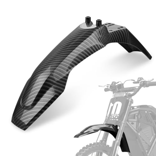 Carbon Fiber Pattern Front Fender for Eskute Windone Electric Dirt Bike - color: Carbon Fiber Pattern