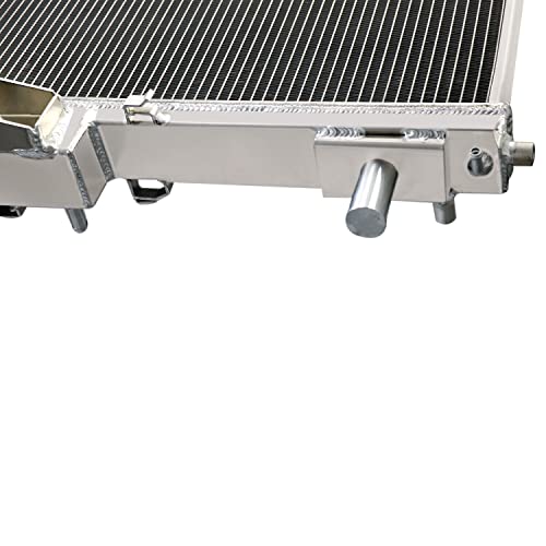 ALLOYWORKS 4 Row Full Aluminum Radiator For 2008 2009 2010 Ford F-250 F350 F450 6.4L V8 Turbo Powerstroke Diesel Automotive Replacement Radiators Manual Automatic Transmission Crossflow Radiator