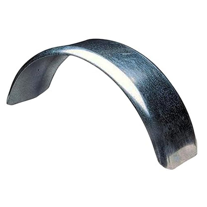 Tie Down Trailer Fender – Single Axle, 16 Gauge Galvanized Steel – For 12" Wheel Tire Assemblies – 23.5" L x 7" W x 6.5" H (1 Single Replacement Fender) - size: 23" x 7" x 6.5", style: 1 Fender