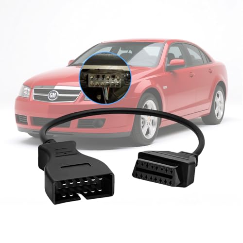 OBD1 to OBD2 Cable for GM 12 Pin to 16 Pin OBD Diagnostic Adapter Cable - style: Fit for gm-12pin