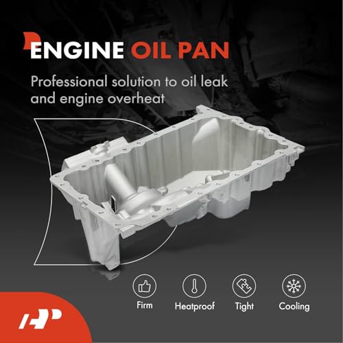 A-Premium Engine Oil Pan Sump with Drain Plug