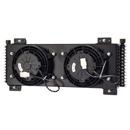 Transmission Oil Cooler Shroud Fan for Tru-Cool 40,000 40k GVW Low-Pressure Dr LPD47391 Black