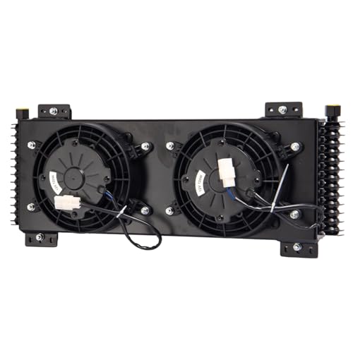 Transmission Oil Cooler Shroud Fan for Tru-Cool 40,000 40k GVW Low-Pressure Dr LPD47391 Black