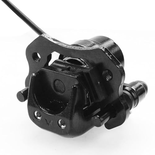 PRO BAT ATV Hydraulic Disc Brake Kit with 158mm/6.22" Disk Brake Rotor - color: Black