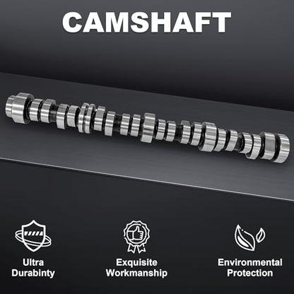 Partsflow Engine Camshaft 5.3L V8 VIN: F R C, Silver Steel - color: 12619823