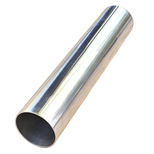 1.5" (38mm) OD Straight Aluminum Pipe Intercooler Pipe Air Intake Tube, Length 12" (305mm), Aluminum Alloy Tube High polished (Straight, OD 1.5" (38mm)) - color: Straight, size: OD 1.5" (38mm)