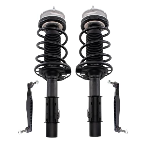 TRQ Front Suspension Kit Complete Strut & Coil Spring Assembly Sway Bar - style: PSA27851