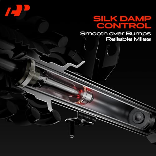 A-Premium Front Complete Strut Assemblies with Coil Springs, Set of 2 - style: Front Struts CR-V 2007-2014